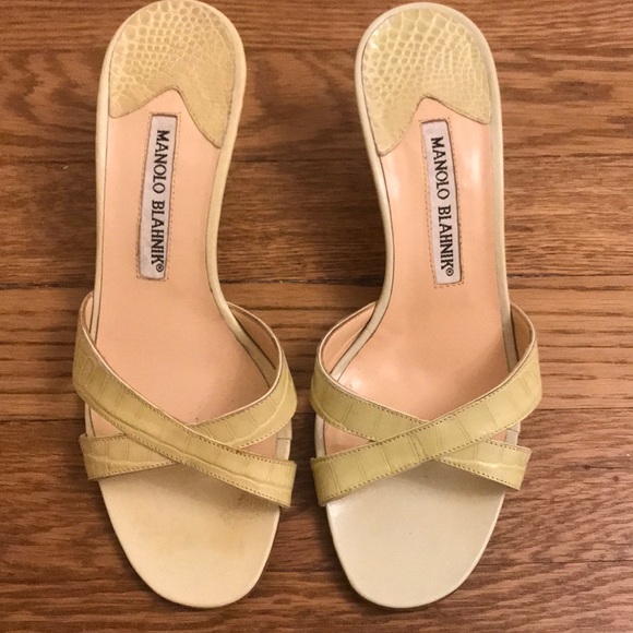 Manolo Blahnik Shoes - Manolo Blahnik Shoes Size 6 Never Worn